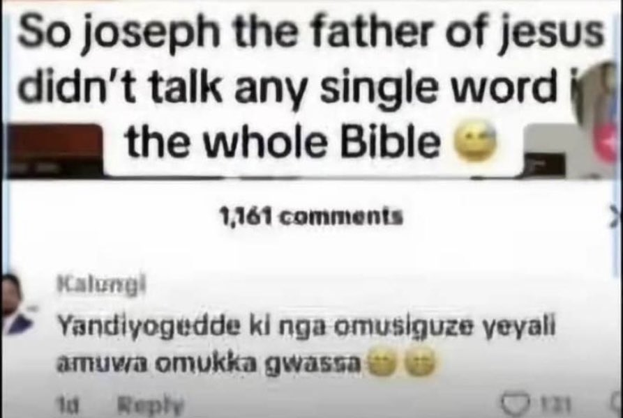 Nanostarlee's tweet photo. I know God is stressed with
Ugandans😂😂😂😂 https://t.co/43FsWR2azC