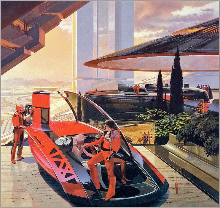 SciFiArchives's tweet photo. Concept art from Syd Mead https://t.co/jcYRWJCBV3