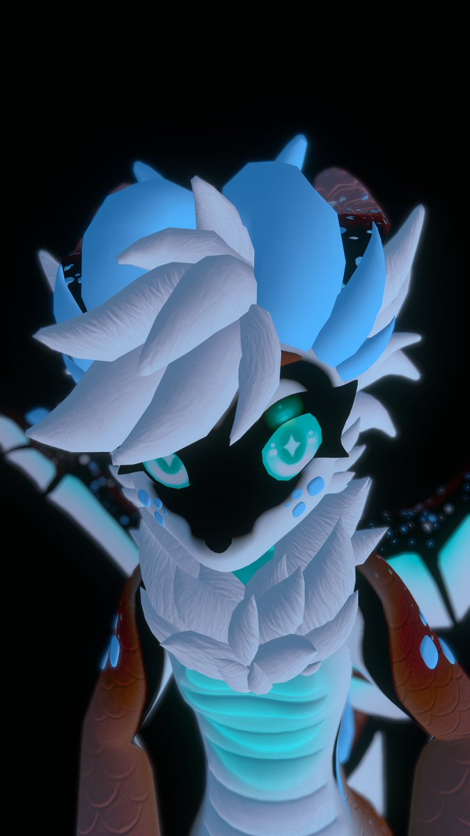 U203D's tweet photo. Well now I have more pictures, but I'm running out of things to say on them. So uhhh, here's some more I guess.
#VRChatPhotography #Furry #Dragon https://t.co/RqVJiXEaJW