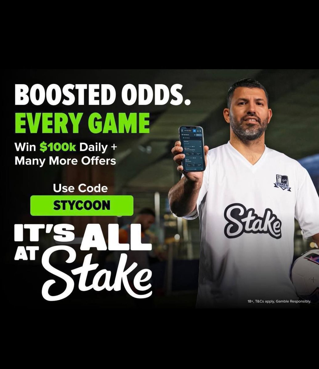 unrulywork's tweet photo. Midnight bet ❤️‼️

2 Odds : https://t.co/u5BtGAMuIF

2 Odds : https://t.co/u5BtGAMuIF

4 Odds : https://t.co/dezbFao9BU

✨Register STAKE here 👇👇
         https://t.co/THvJg03sGv
         https://t.co/THvJg03sGv
🎁Use Promo Code▶️STYCOON to get up to $1,000 welcome bonus https://t.co/3UDeKc7K1e