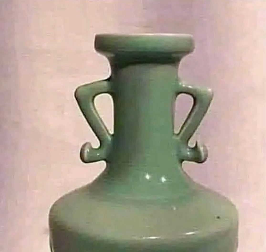 RaminNasibov's tweet photo. This vase looking at me like it’s had enough of my shit https://t.co/c53yvr01vM