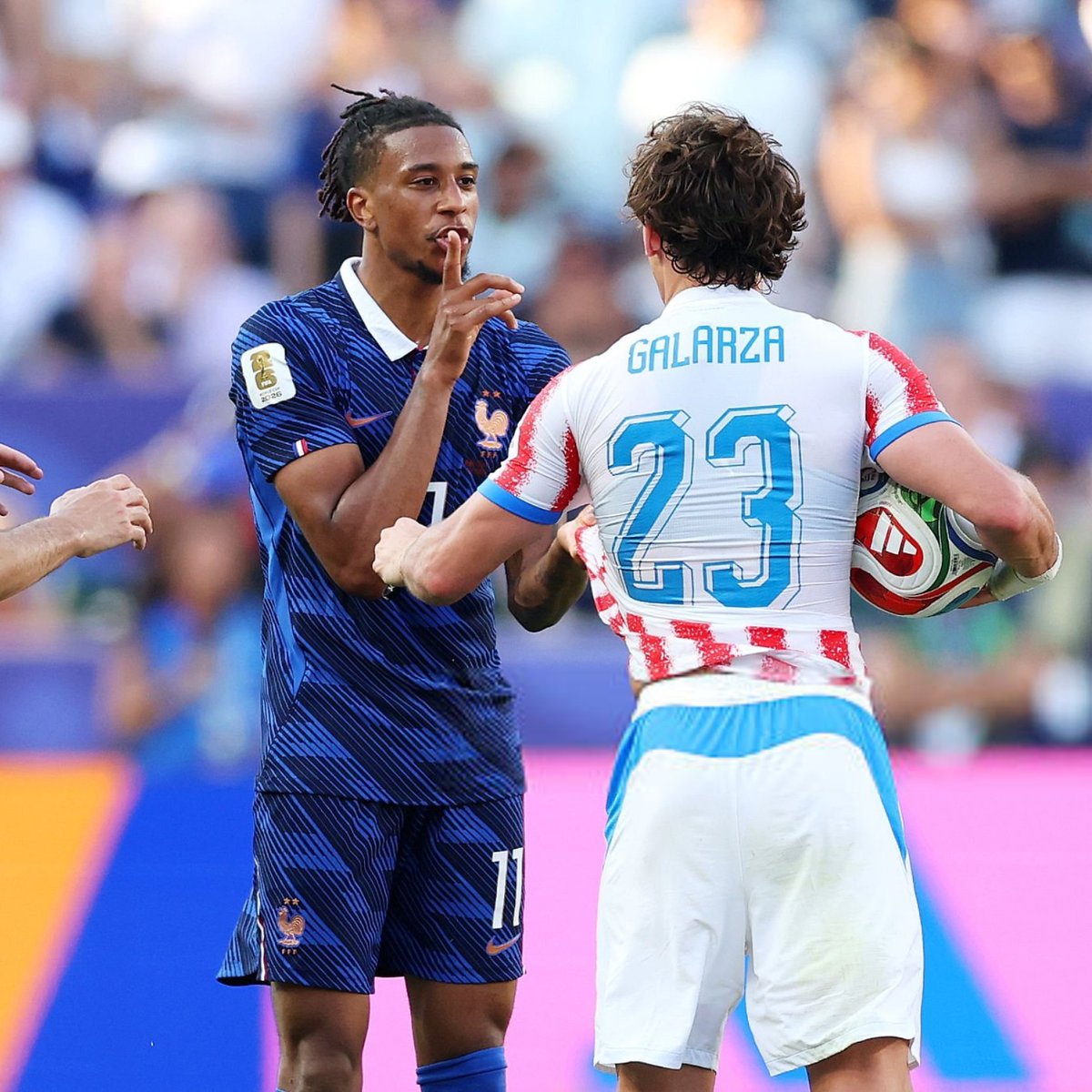 TouchlineX's tweet photo. 🚨 𝗕𝗥𝗘𝗔𝗞𝗜𝗡𝗚: France Football is going to make an official request to FIFA to get Michael Olise's yellow card cancelled. 

— @beinsports_FR https://t.co/c8NFSZf78d