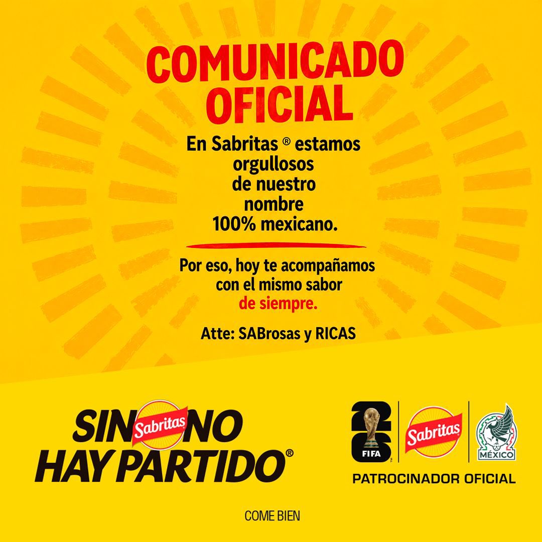 Papas_Sabritas's tweet photo. Porque hay nombres y sabores que son tan Mexicanos que no necesitan traducción. https://t.co/YAUqT7UoEG