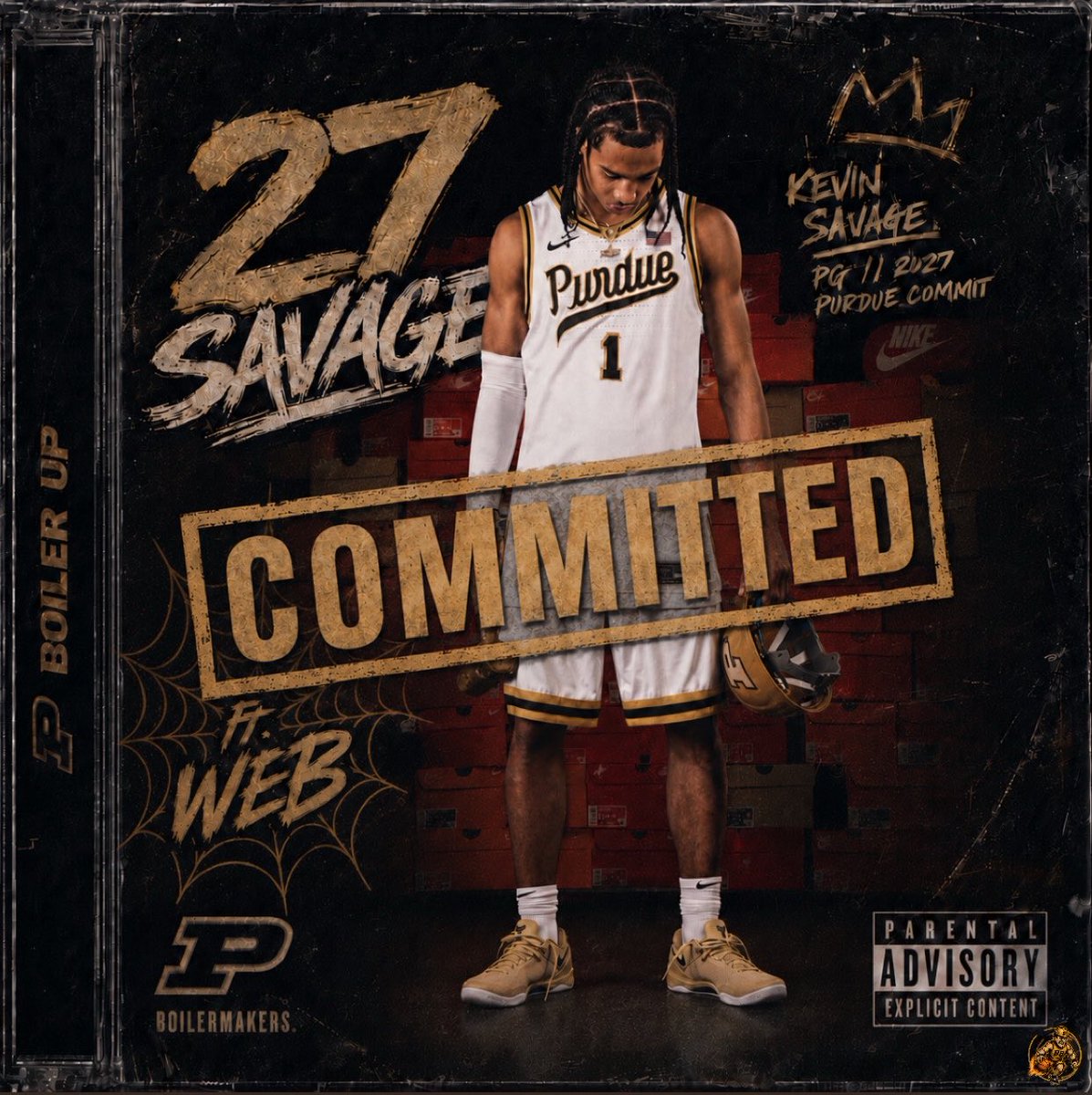 BoilerBurner1's tweet photo. Kevin Savage III will torch you on one end and have you waving the white flag on the other. 

Savage is the best two-way PG in the class-of-2027, IMO. He’s ultra-competitive on both sides of the ball and is a tremendous finisher inside the paint. 

Hometown: Marietta, GA. 
Class: 2027. 
Height/Weight: 6’0, 165. 
Ranking: 2️⃣7️⃣th overall, 8️⃣th PG. 

Offers: PURDUE, Florida State, Georgia, UCLA, Cincinnati, Alabama, Georgia Tech, Auburn. 

Quotes: “That’s definitely something I like about Purdue. They really don’t touch the transfer portal. I’m not really a fan of the transfer portal.” 
       - Kevin Savage. 

Notes: 
- Purdue lands its highest ranked PG recruit ever. 
- Kevin Savage and his family, specifically his father, absolutely love PJ Thompson. 
- Played varsity all 4 years. 
- 56-9 high school record as a starter. 
- Won b2b state titles while starting as a sophomore and junior.  
- EXTREMELY competitive and a winner. 

🚂🏀🔪