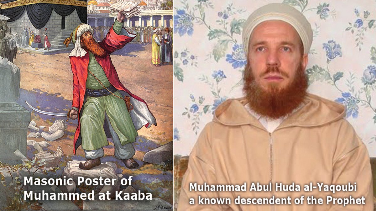 robertsepehr's tweet photo. @sneako Sneako is bowing down to his ginger prophet with red hair and White skin, who not only owned and sold Black slaves, but called Black Africans "raisin heads". The modern Marxist-Muslim alliance is anti-White globalism.

What did Prophet Muhammad look like?
https://t.co/2IDTdvIHjy https://t.co/WsQ8lnMEps