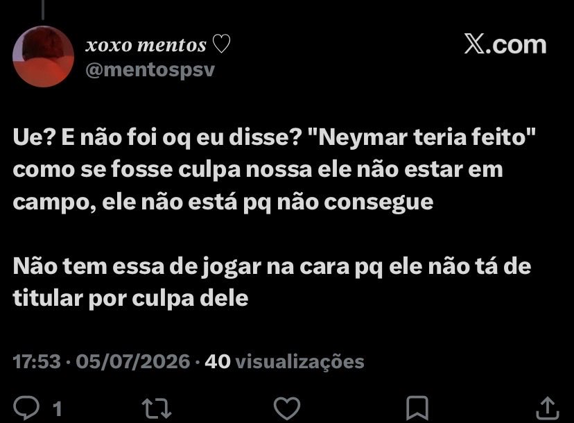 pgabissz's tweet photo. @mentospsv você que é normal pô, dizendo que a culpa é “nossa”, faz de tudo e fala merda do cara a troco de porra nenhuma, mas não, eu que tô jogando na cara kkkkkkkkkk me poupe https://t.co/Bwm0I4wIbl