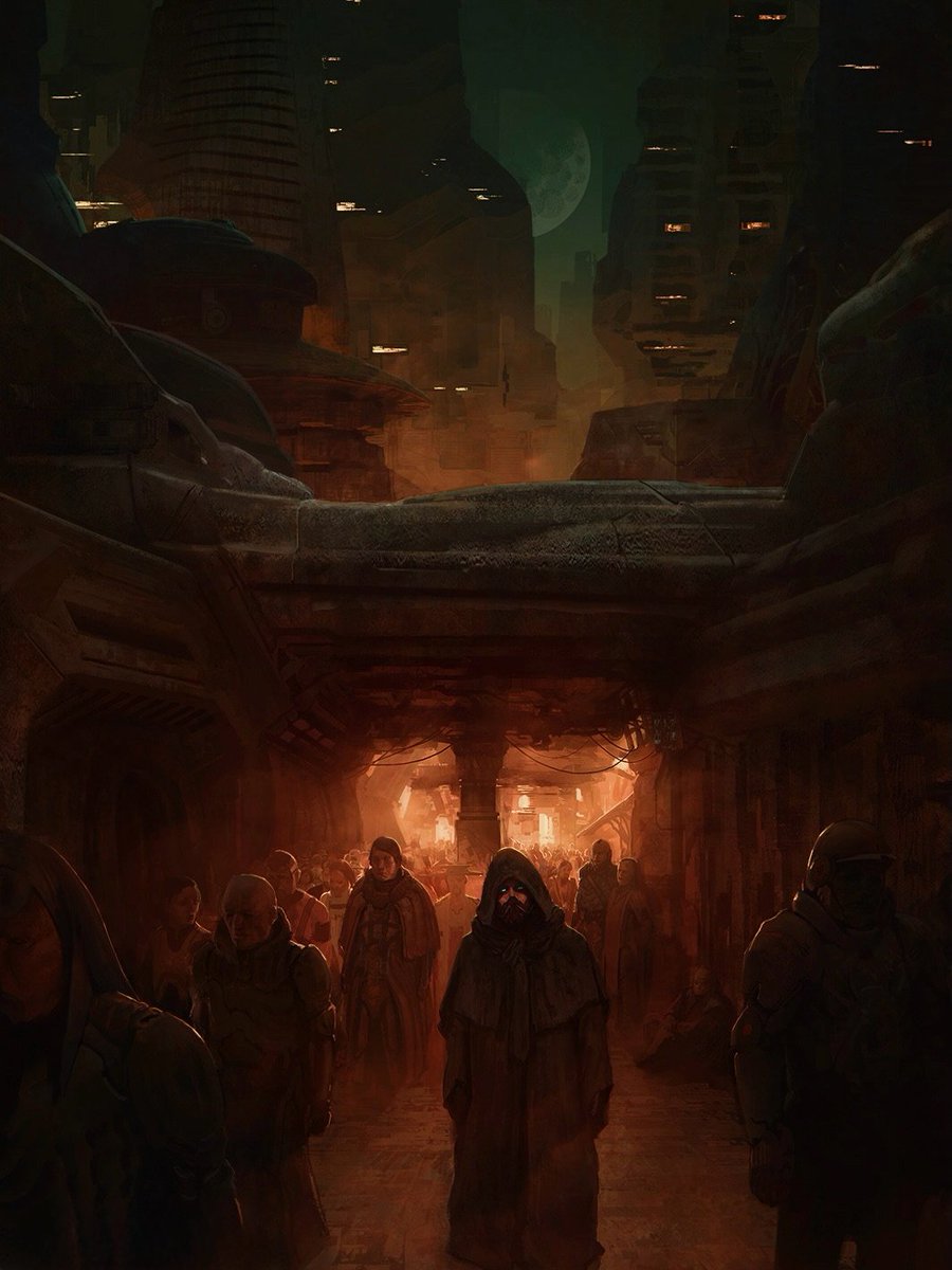 SciFiArchives's tweet photo. Dune art by Marc Simonetti https://t.co/8UZha3WpCg