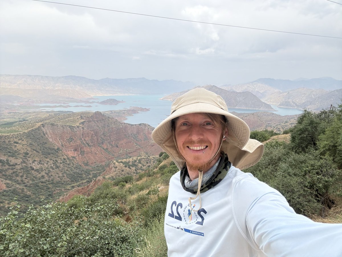 tomrocksmaths's tweet photo. The final day travelling along the Pamir Highway featuring the 1200 year old Hulbuk Palace, the world’s second highest hydroelectric dam, and a caravan market at the Afghan border.

What an adventure it’s been - almost 1,500 km from Osh in Kyrgyzstan to Dushanbe in Tajikistan. https://t.co/A6SXePTuUH