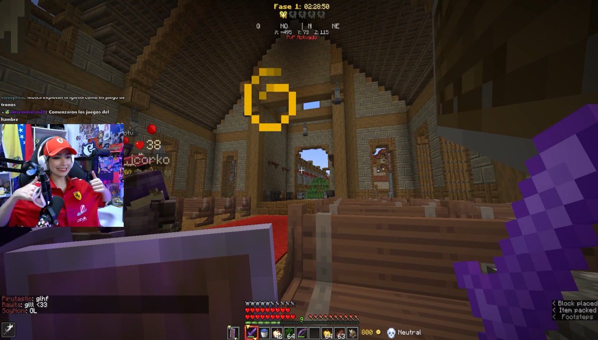 FairlyGab's tweet photo. último día de minecraft extremo 3 🙌 esta serie me acompanó durante unos días bastantes complicados y me permitió ayudar a mi país, encontrarme con amigos, conocer gente nueva, y aprender un poquito mas de minecraft

gracias por la invitación:’) fue un honor ser parte https://t.co/Ycv4wCYLU3