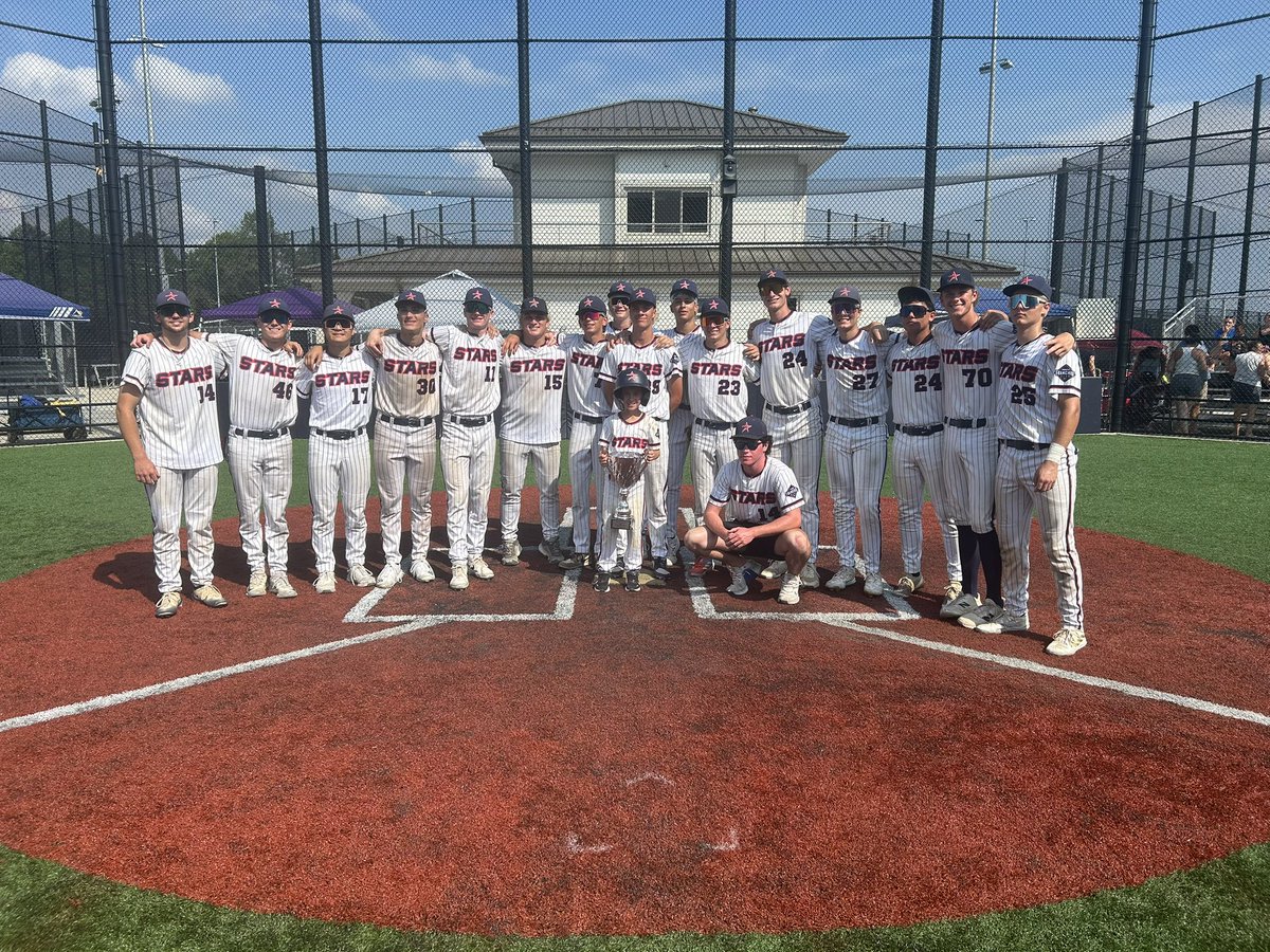 DynamicBaseball's tweet photo. Congratulations to Stars Victus 2027 on winning the 17/18u Independence Classic
@STARSBASEBALLVA 

#DBIndependenceClassic https://t.co/RlnspW1vUG