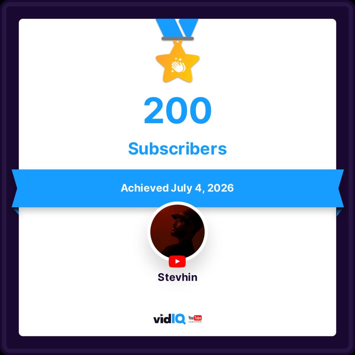 stevhin68312's tweet photo. Thank you my YouTube family for 200 subs and 50k channel views. Kindly subscribe to my YouTube channel if you haven't, fam. 🙌
#fypシ゚viral #christianartist #youtubesubscribers #youtuber #youtube https://t.co/fabjN4swAB