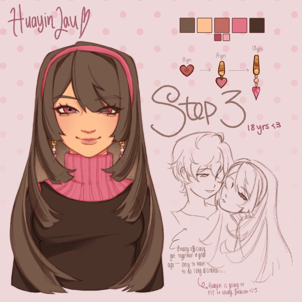 sivvin_x's tweet photo. Finally trying to take a stab at Yinyin's step 3 design... only to come to the realization that my bbys are destined for long distance </3

#olnf #ourlifenowandforever #reneemurray #olnfmc https://t.co/K9fiKTsTa7