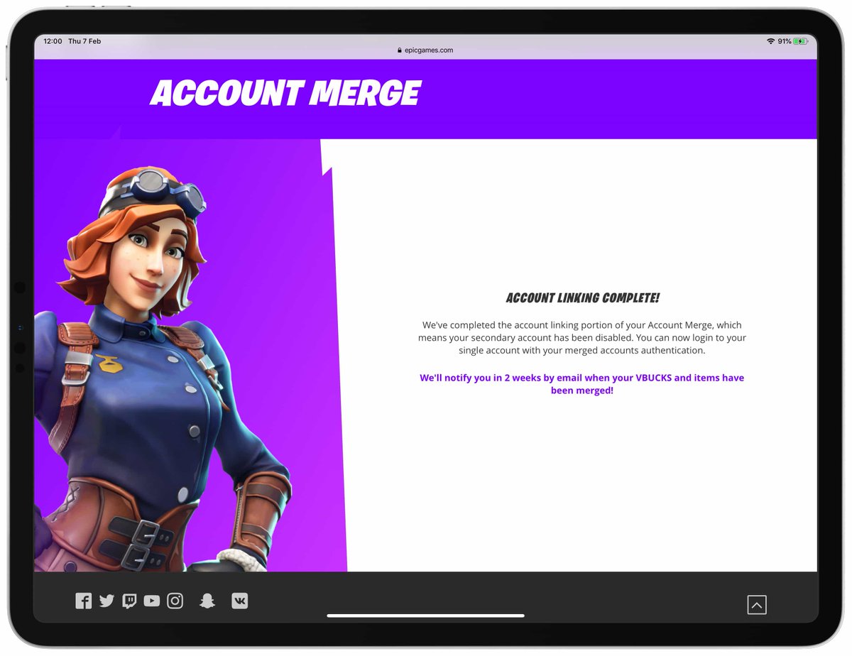 Fortnitemergacc's tweet photo. Day 2 of asking @TimSweeneyEpic to consider a modern &amp; secure Account Merge for Fortnite. Not the 2019 version a new one built with today's security. I hope someone at Epic considers this idea. ❤️ #Fortnite https://t.co/JGvs4nzB5P