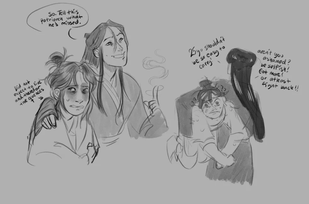 tooovski's tweet photo. found family propaganda be upon you <3 

#moxuanyu #weiwuxian https://t.co/vJ2EiwWeDY