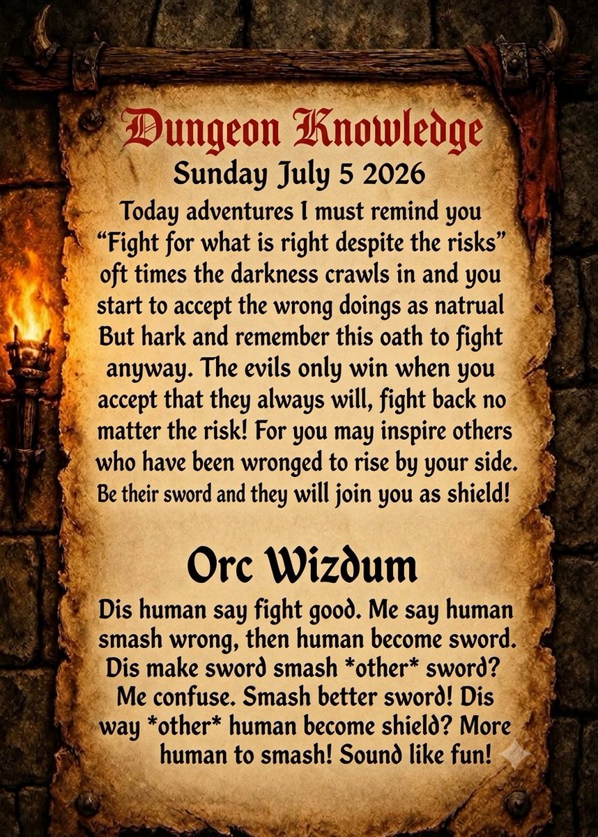Dungeon Horoscope tweet media
