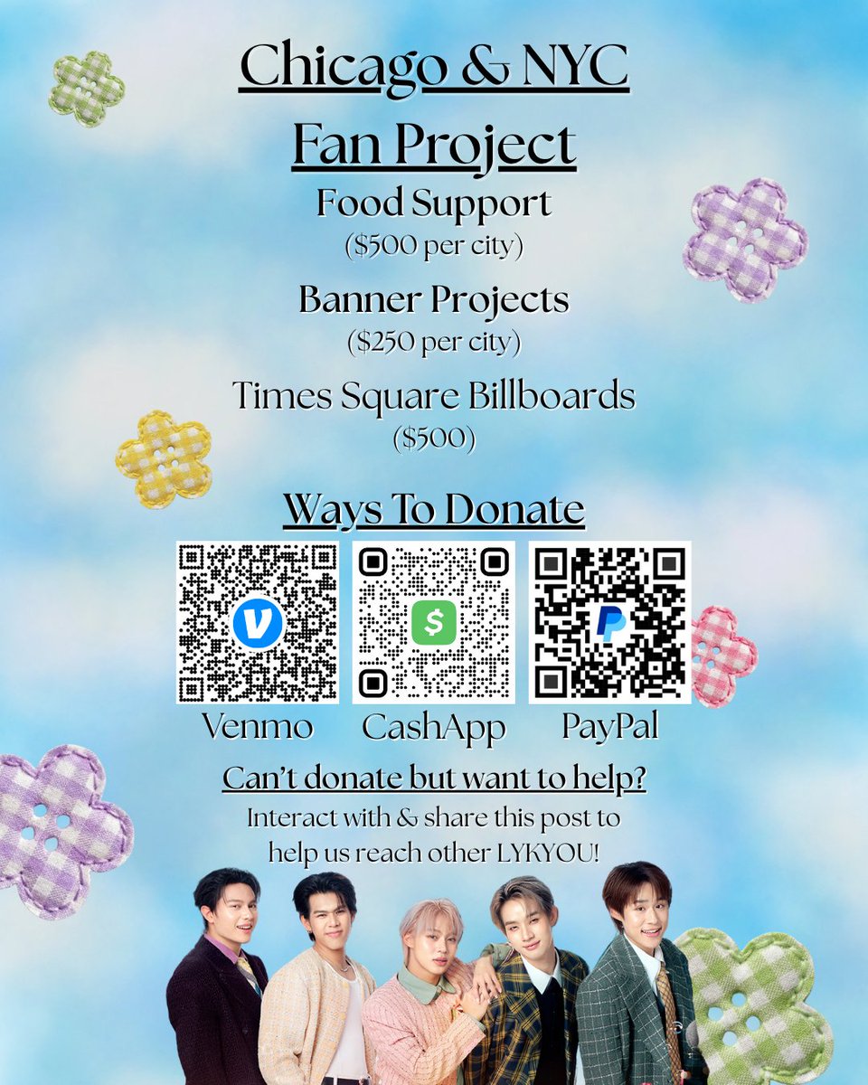 lyknc0705's tweet photo. We’re 25% of the way to our donation goal! Here’s a little update on our progress and where your funds are going!

Thank you so much to everyone who has donated and shared the information🩵 this is going to be awesome!

#lykn #lyknconcert #thameposeries #thaibl #tpop https://t.co/dNLUYg7yTK