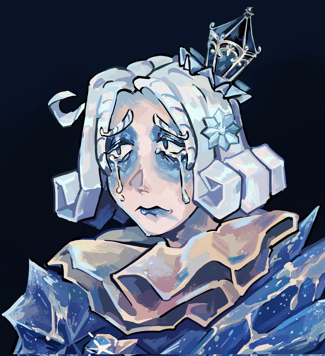 makiclown's tweet photo. Redraw 2026/2022 !! #identityVイラスト #idv #idvart #identityv #WeepingClown https://t.co/Efeq3NRPdu
