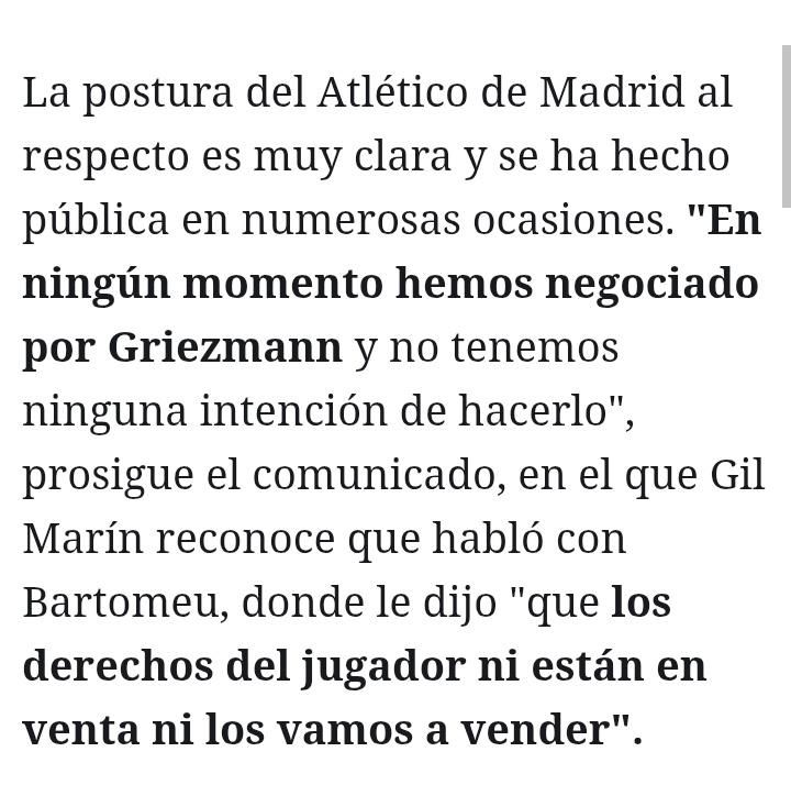 _ChinoTV's tweet photo. @ElPadreador_ @newspaperFCB @SpidyAtletico Cuando una persona recurre a los insultos es porque se ha quedado sin argumentos pero te voy a cerrar esa boca para que la abras cuando yo te de permiso. Esto fue en 2018, Gil Marín: los derechos del jugador ni están en venta ni los vamos a vender. 🤡🤡🤡 https://t.co/EHYxVeM1tD