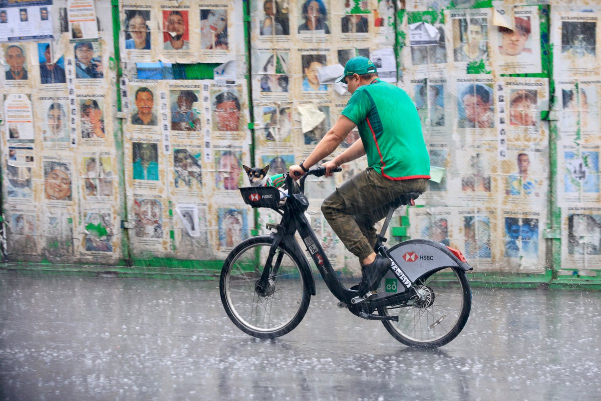 El_Universal_Mx's tweet photo. ⚽ 🌧️ Aficionados, lomitos y el "Jefe Maestro" quedan atrapados bajo la lluvia en espera del encuentro entre México e Inglaterra

Una fuerte lluvia obligó a los asistentes a resguardarse sobre Paseo de la Reforma, antes de ingresar al Ángel de la Independencia para seguir el partido de la Selección Mexicana 

#FOTOS: Osmar Alvarado | EL UNIVERSAL