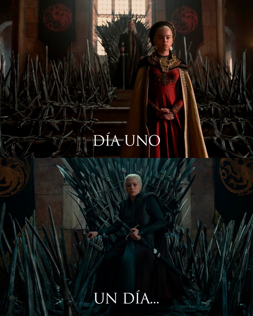 HBOMaxLat's tweet photo. Dracarys por aquí, Dracarys por allá y así uno va abriéndose camino 🐉🐲 #HouseOfTheDragon https://t.co/alpl9MqyOd
