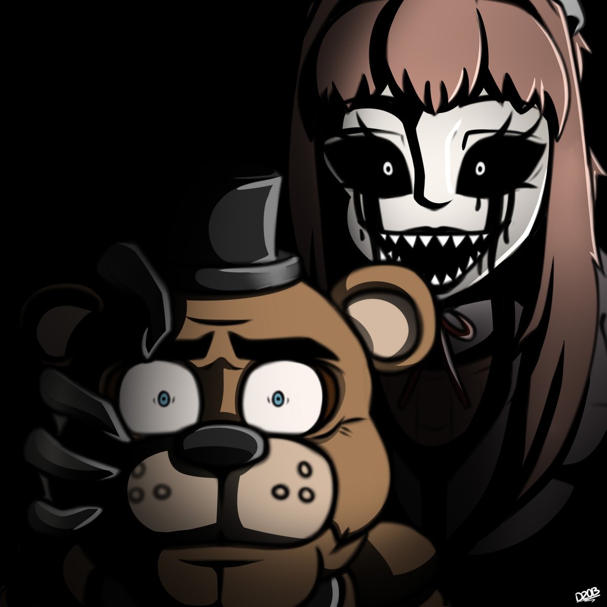 Dino20bryan's tweet photo. "Sweet dreams Freddy..."

#FNAF #DDLC https://t.co/9AjRRucufp