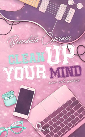 Buona_Lettura_'s tweet photo. 📘#Segnalazione
#Romanzo "Clean Up Your Mind - Siamo solo fantasia" di Benedetta Cipriano, edito Queen Edizioni.
➡️ https://t.co/YjlhSn6EBy
#libri #leggere #lettori #passioneperlalettura https://t.co/wtVPrY1MYt
