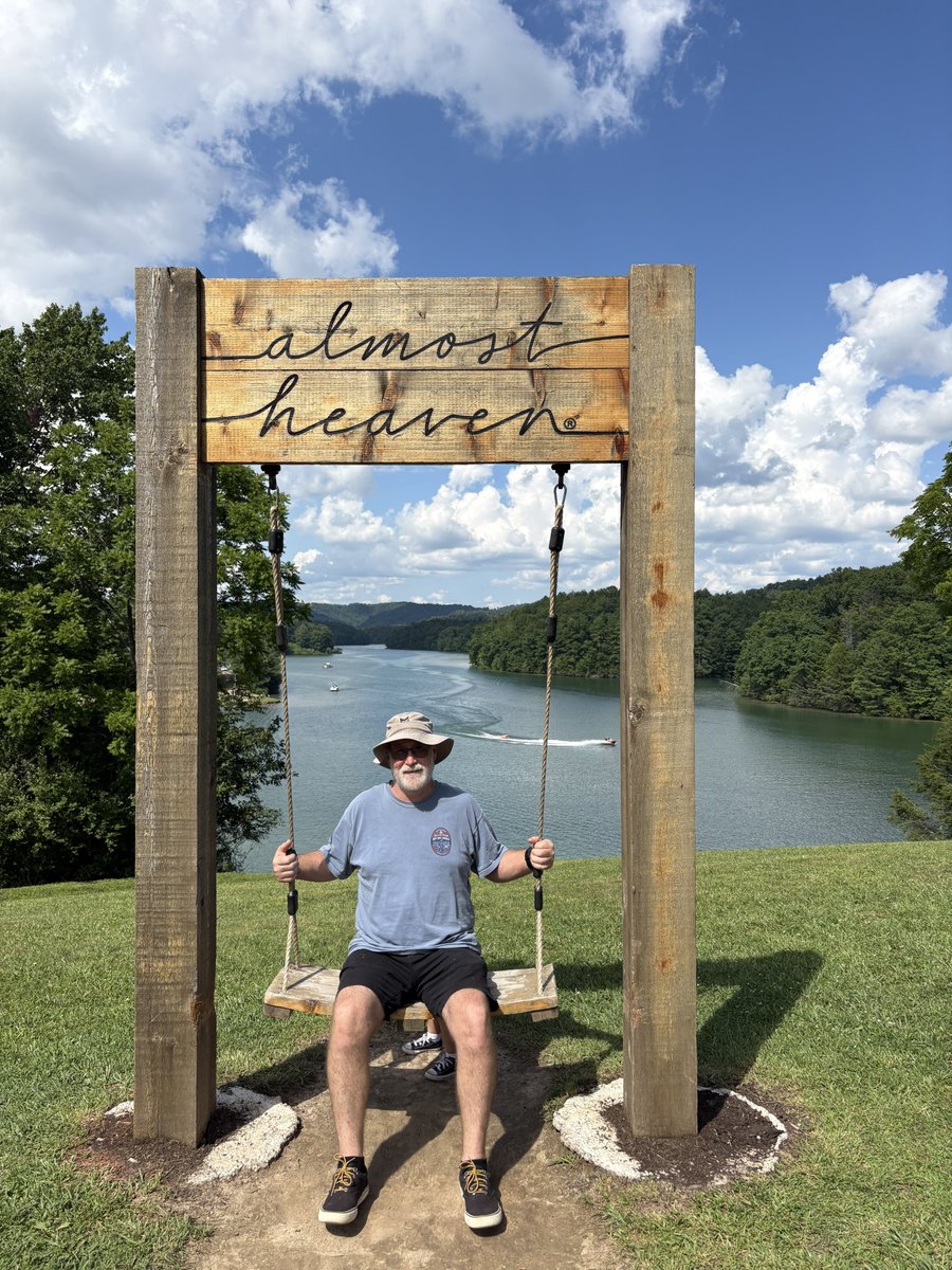 lesmiller64's tweet photo. Saw four of the swings today.
#AlmostHeaven https://t.co/JiGIqPT0O4