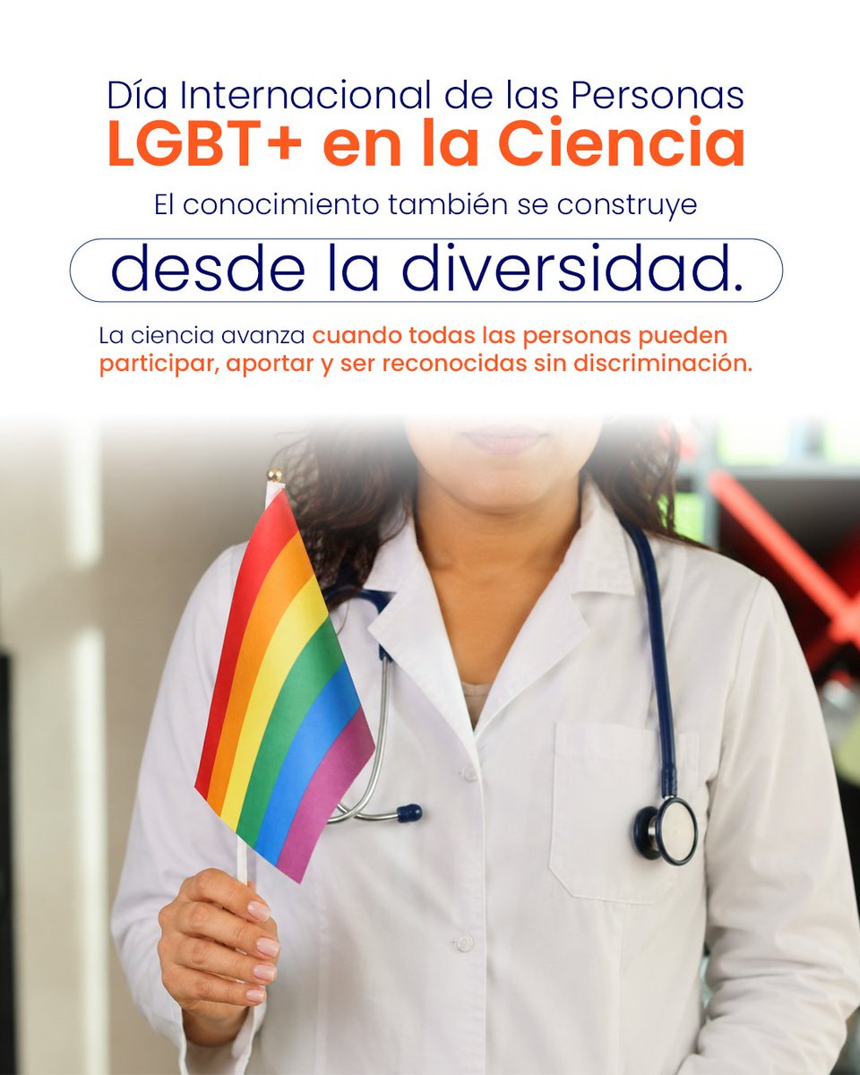 matchcontusalud's tweet photo. 🧪 La ciencia necesita diversidad para innovar y avanzar. Reconocer las contribuciones de las personas LGBT+ en la ciencia es clave para construir espacios más inclusivos y justos. 📩 Si necesitas información sobre salud sexual o pruebas de VIH, podemos orientarte. 🩺 #MCTS https://t.co/eGMQ9eCfiq