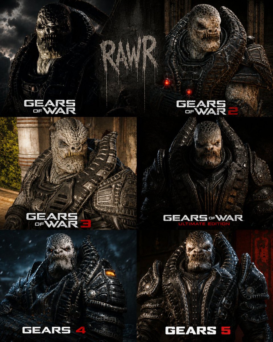 _Rawr93's tweet photo. Evolution of General RAAM ⚙️🔥 https://t.co/NT0w7hT9Lo