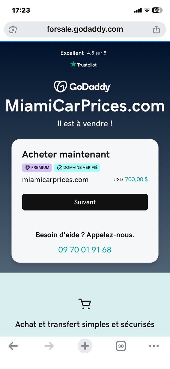 SlemzoC59568's tweet photo. Someone WILL buy https://t.co/m2Ey7IGo2D.
The only question is: will it be you or your competitor? 🤔
✅ Exact-match .com
✅ Miami auto market
✅ Available now
DM me or find it on Afternic.
#DomainSale #MiamiCars #BeatCompetition #DomainInvesting
#Afternic #Godaddy #Pricesmiami https://t.co/1UEnBTXDey