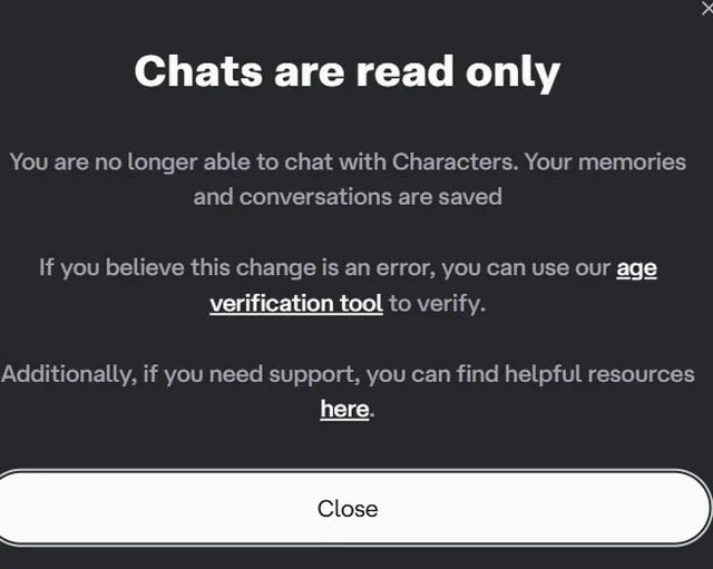 NGutugc123's tweet photo. @character_ai you all bastards are not reading a single damn review, remove the fucking reading mode, I got reading mode because of this and I did the verify and still doesn't work. Now I wanna kill myself, I hope yall get bankrupt, fuck you all and bye https://t.co/MCx4cpIrzS