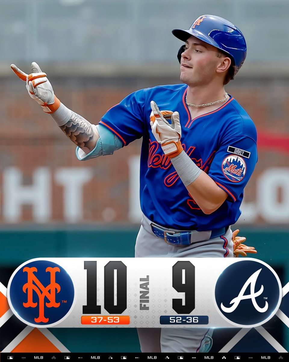 MLB's tweet photo. The @Mets hang on to secure the win! https://t.co/5TG8zJZVTj