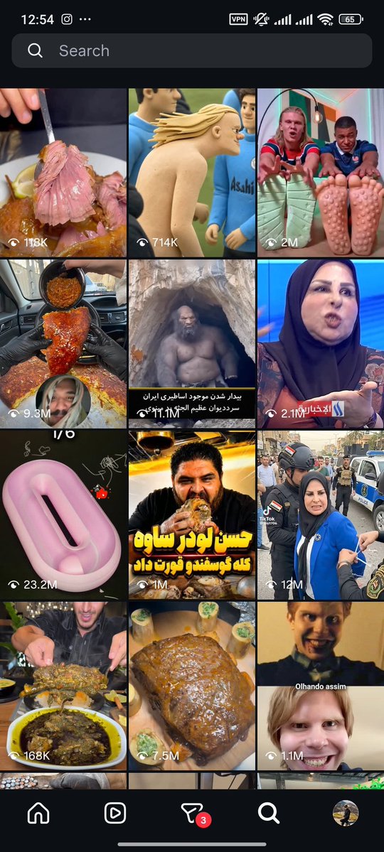 ZeroX1034's tweet photo. بیاید یه چالش بریم 
همه از اکسپلور تون یه اسکرین بدید ببینیم اکسپلور کی بهتره ( معیار خوب بودن  غذا های خوشمزه س 😜) https://t.co/WJoiw7BGd2