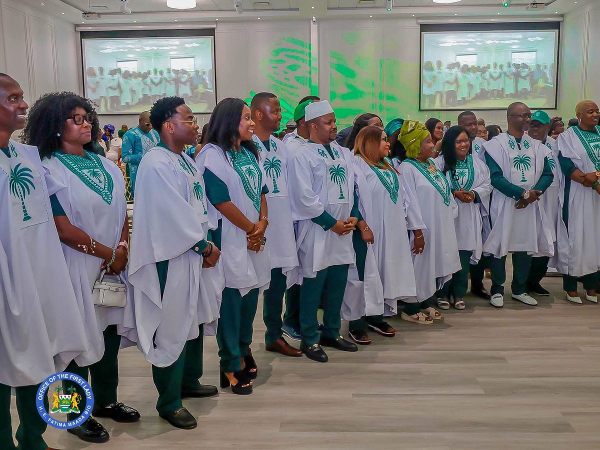 Ladyfatimabio's tweet photo. Last night, it was an absolute honor to grace the inauguration ceremony of the SLPP Canada Regional Executive. I was deeply moved by the vibrant energy and unyielding loyalty of our diaspora party members and well-wishers. As First Lady and wife to the leader of our great party, I know the strength of our nation relies heavily on the passion of our people at home and abroad. This milestone is a powerful testament to our collective determination to champion SLPP values and push the boundaries of progress for Sierra Leone.

I offer my warmest congratulations to the newly inaugurated executive members leading this vital region. This leadership comes with a profound responsibility to serve with integrity and protect the trust of our partisans. I urge you to prioritize absolute unity, mutual respect, and an unwavering commitment to our party constitution. Grounding your leadership in these principles ensures our structures remain strong, transparent, and resilient for the future.

As you begin this new chapter, let us remember that our greatest strength lies in solidarity. With the journey of 2028 around the corner, no personal ambition is bigger than our collective mission. The diaspora plays an indispensable role in shaping our national narrative and driving development. Let us remain steadfast, lifting each other up to advance the vision of our party. Together, under our timeless motto, we will build a brighter, more inclusive future.

One People, One Country.

FMB