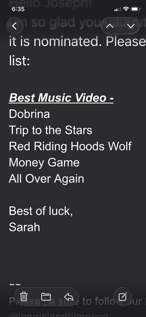 joseph_mcgovern's tweet photo. “All Over Again” Music Video is nominated Best Music Video!!!!
Much love and appreciation @LIIntlFilmExpo!!!!
#IndependentFilm #MusicVideo #Nominated #FestivalCircuit #BestMusicVideo #NeverGiveUp #NeverStopTrying #WorkThatMatters #AllOverAgainMusicVideo https://t.co/RhFn5joYgy