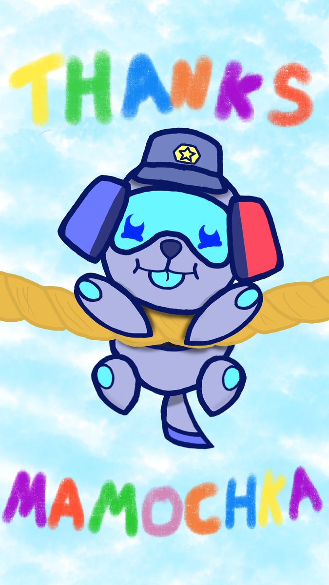 Foolish_Mortall's tweet photo. A pup doodle I drew as a thank you to  @CeruFoxhound for hanging in there this last year 💙

The versions with and without text :p
#WantedCeru https://t.co/TwDKAv2NPN
