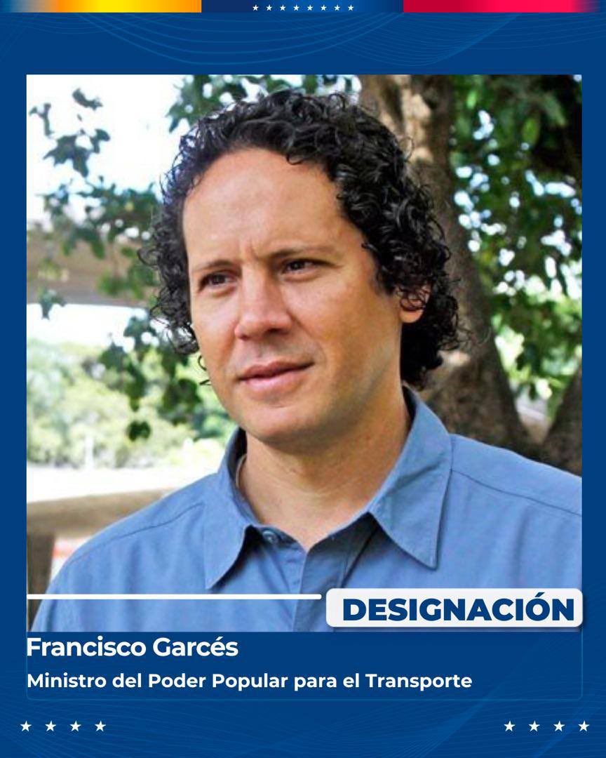 delcyrodriguezv's tweet photo. He designado como nuevo Ministro del Poder Popular para el Transporte al ingeniero Francisco Garcés, especialista en Ingeniería Estructural y Doctor en Ingeniería Civil; https://t.co/Vi5xxKc75P