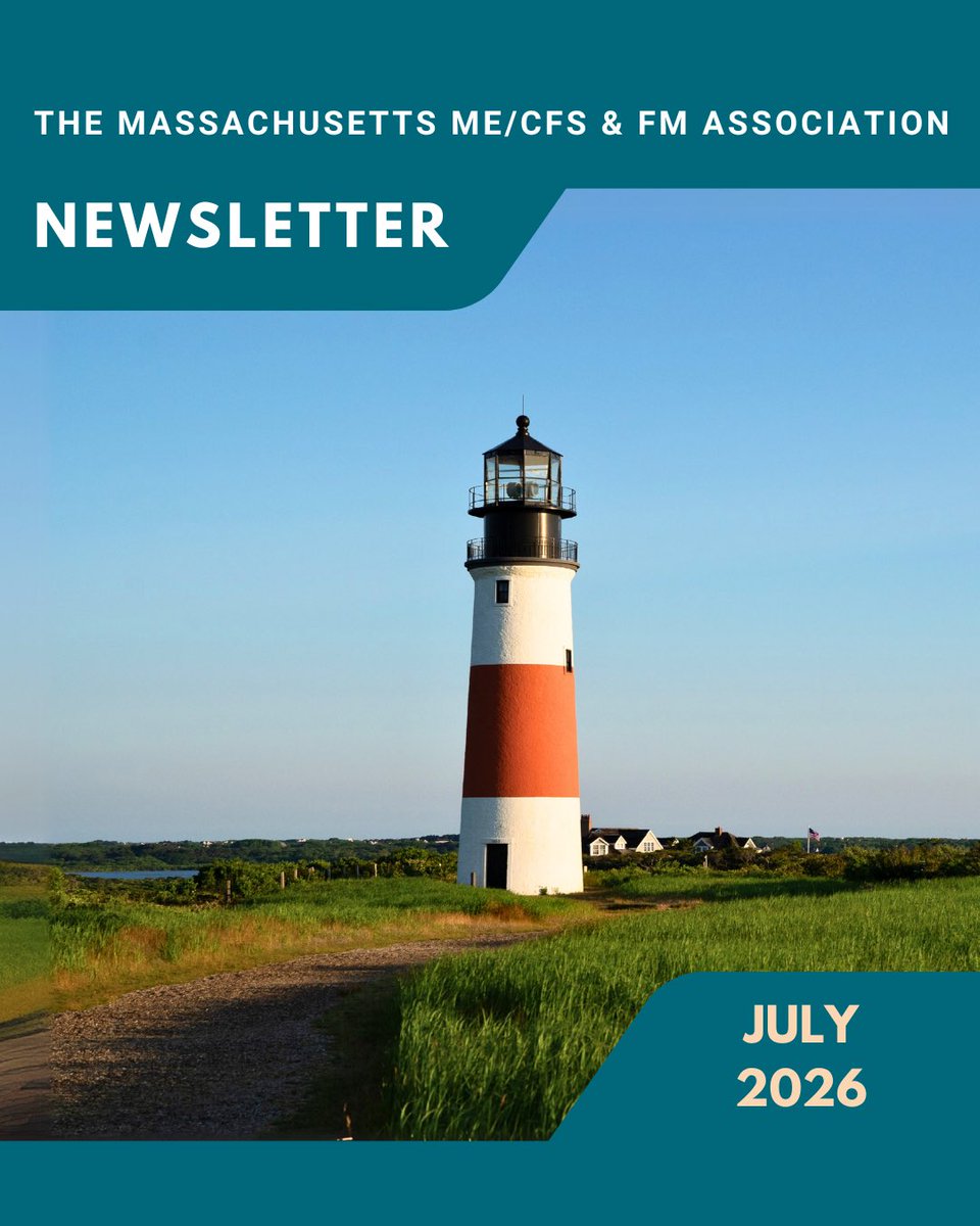 MassMECFS's tweet photo. Our newsletter is jam packed this month - catch up on the latest!
 
https://t.co/mtCiqykARy
 
#massmecfs #MECFS #fibromyalgia #chronicillness #chronicfatigue #longcovid #pots #chroniclyme #dysautonomia https://t.co/YVlhhpmCae