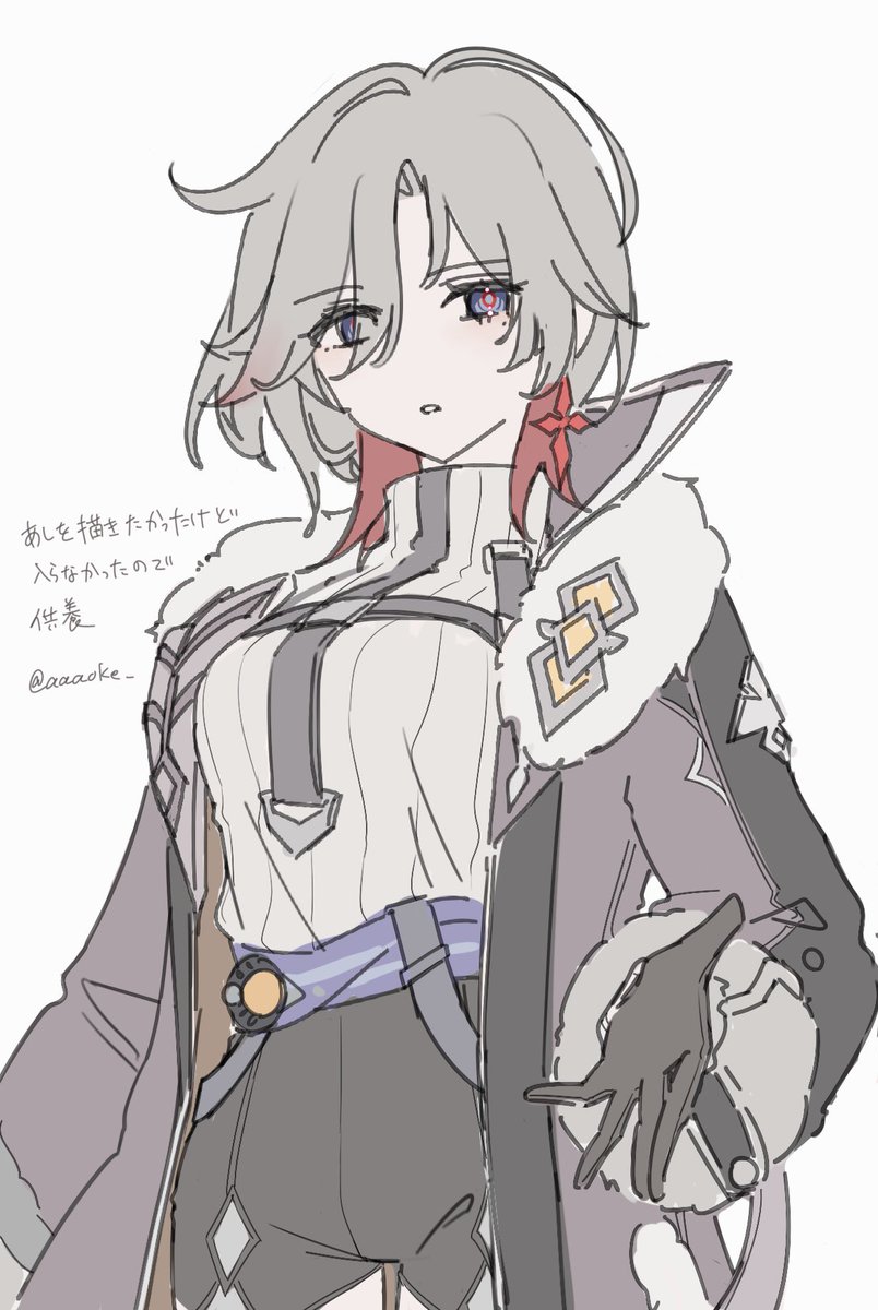 aaaoke_'s tweet photo. にょちゃま落描き🚺🪶 https://t.co/h4jb151bie