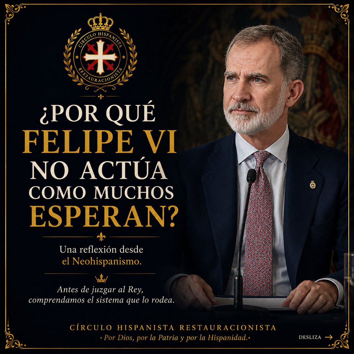 chroficial_07's tweet photo. CARRUSEL OFICIAL SERIE DE FORMACIÓN POLÍTICA I
#Rey #monarquia #tradicionalismo #carlismo #gobierno https://t.co/OHk1kSzWAt
