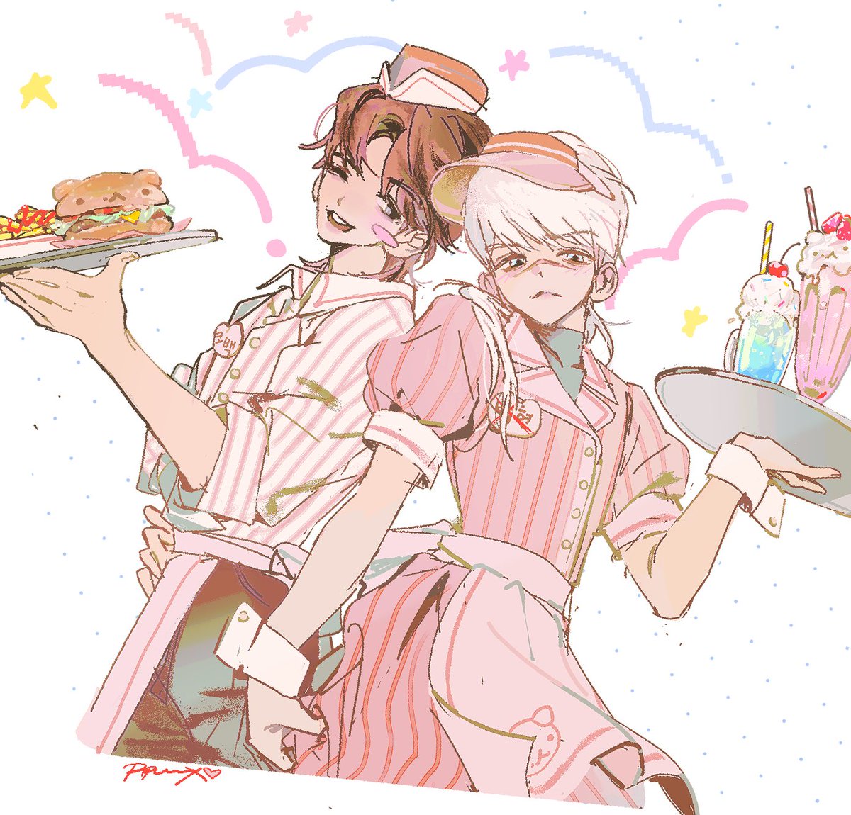baekville's tweet photo. new #백백 cafe just opened up!! 🍔
(comm by @ppun_xo) https://t.co/R7hXwF4weY