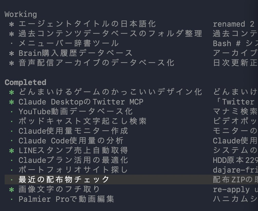 いまFableでやってること。定期的に進行中のものをチェックして新しい