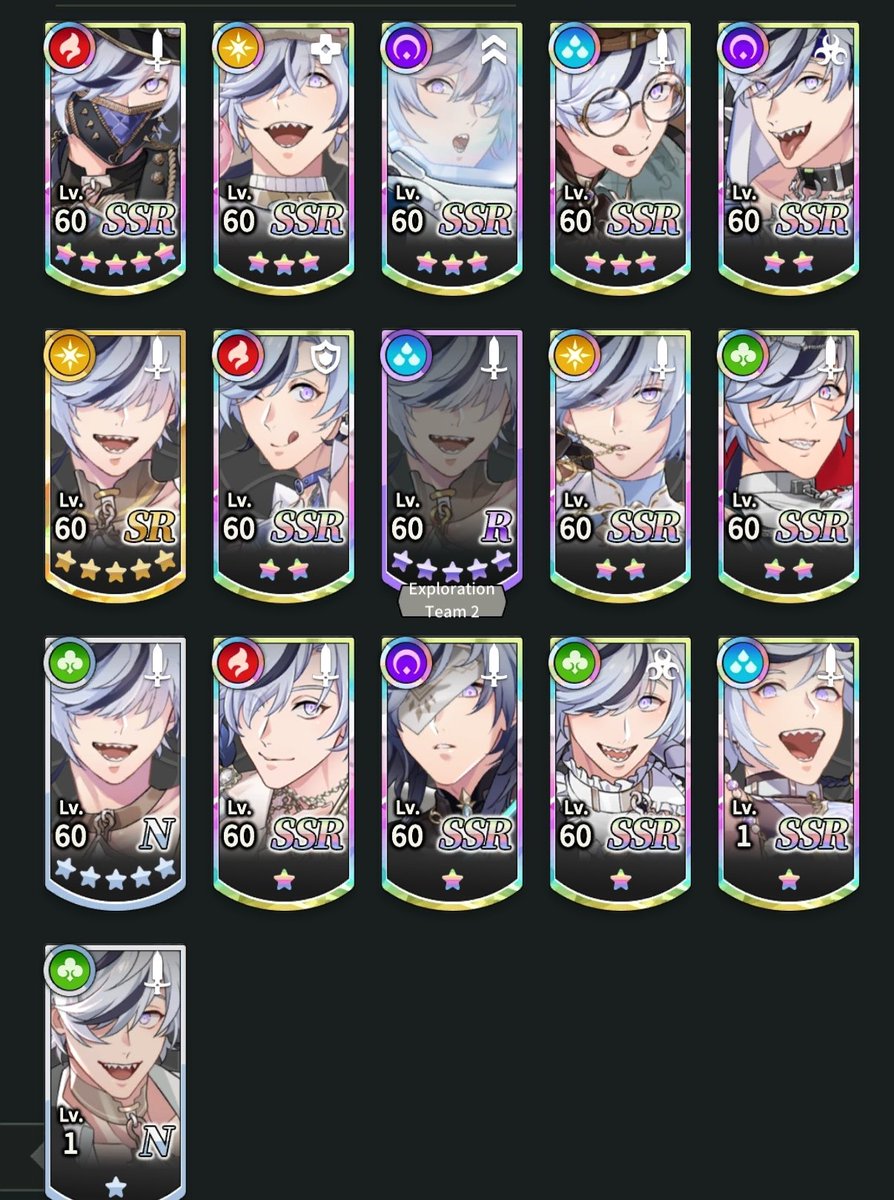 anshy_owo's tweet photo. Feliz porque me acaba de salir el Blade idol, también compré el de aniversario y por fin tengo la colección de mi tilín completa con lo que va de momento 🥰 (excepto el tritón, espero sacarlo pero solo la suerte lo dirá ;;;;)
#NUcarnival #Bladenucarnival #NUカーニバル https://t.co/px0xKCgTdy