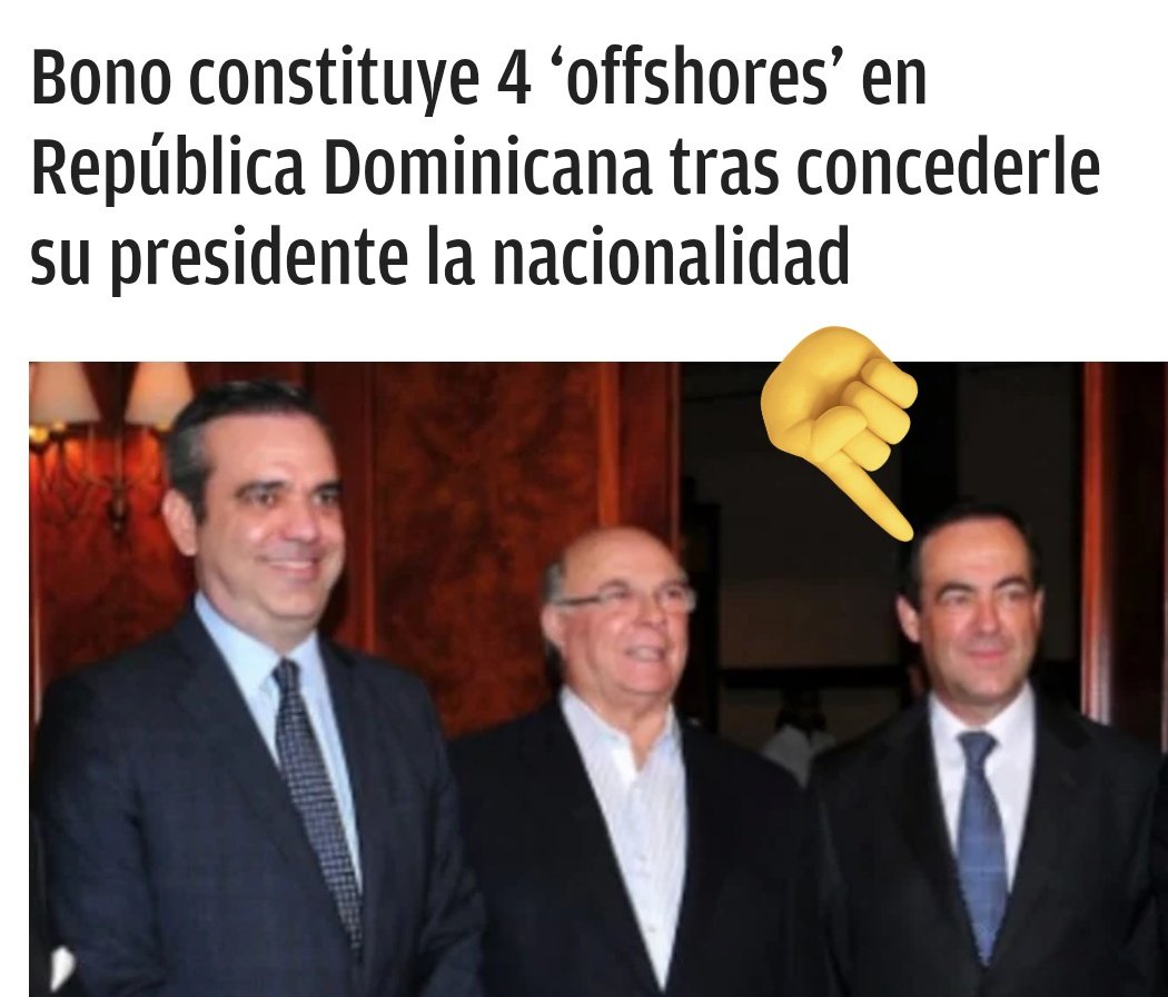 Edwarda77427936's tweet photo. "Bono cobro su bono" 
me salio un verso sin esfuerzo.🤣🤣
#Abinader #hipolito y #bono https://t.co/SMl2Oz2EJC