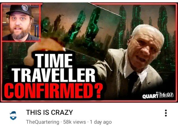 CocoaFox023's tweet photo. If you're wondering how the Quartering's career is going after everyone ditched him he's "reacting" to time travel nuts

Oh and he fucked up his knee and can't make content for three months. Looks like his channel will finally die https://t.co/S4jbry9yLC