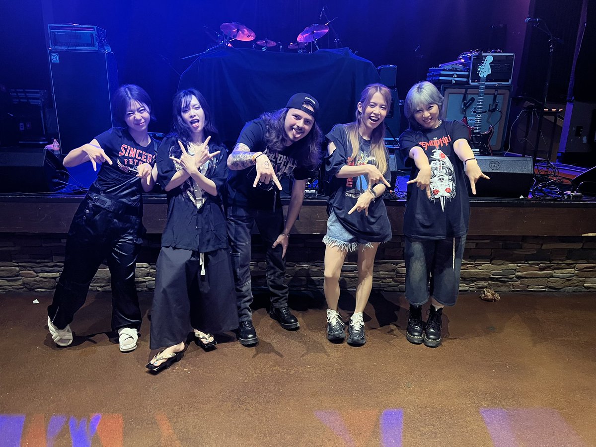 NatePaPe's tweet photo. So happy 🤘🏼🥹🤘🏼 dream come true
#nemophila #nemophila_band #nemophilaustour #reggiesrockclub #crafthouse https://t.co/QWWirUb1up