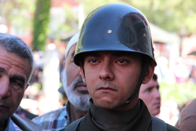militerenstitu's tweet photo. Sizi ne unutacağız ne de unutturacağız!

Kanınızı yerde bırakmayacağız; ne terörle barışacağız ne de terörle barışanlarla, kardeşlerim. https://t.co/zxULAN3eCO