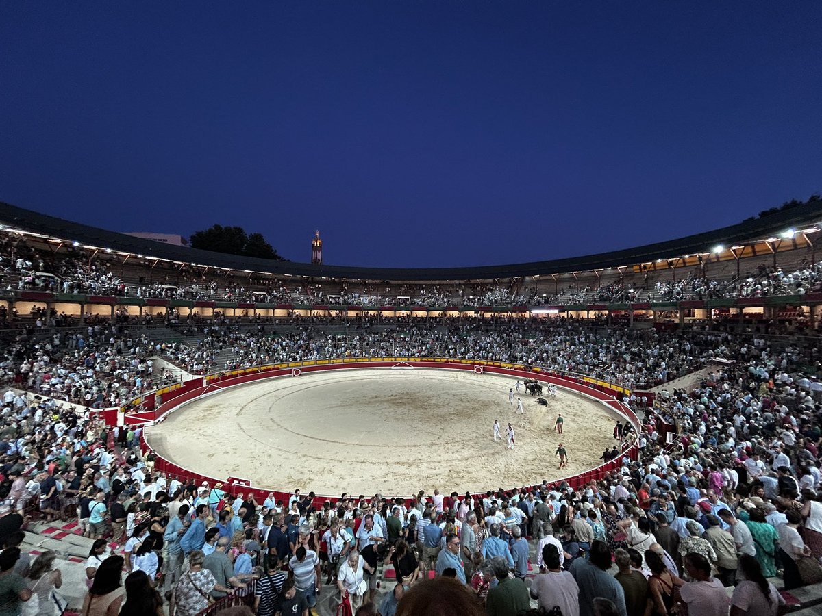 CarlosGrasa's tweet photo. 🔻Hoy nos hemos estrenado en este escenario: Pamplona. Arranca la Feria del Toro con el triunfo de Mario Vilau. https://t.co/9LrT0UZGAL