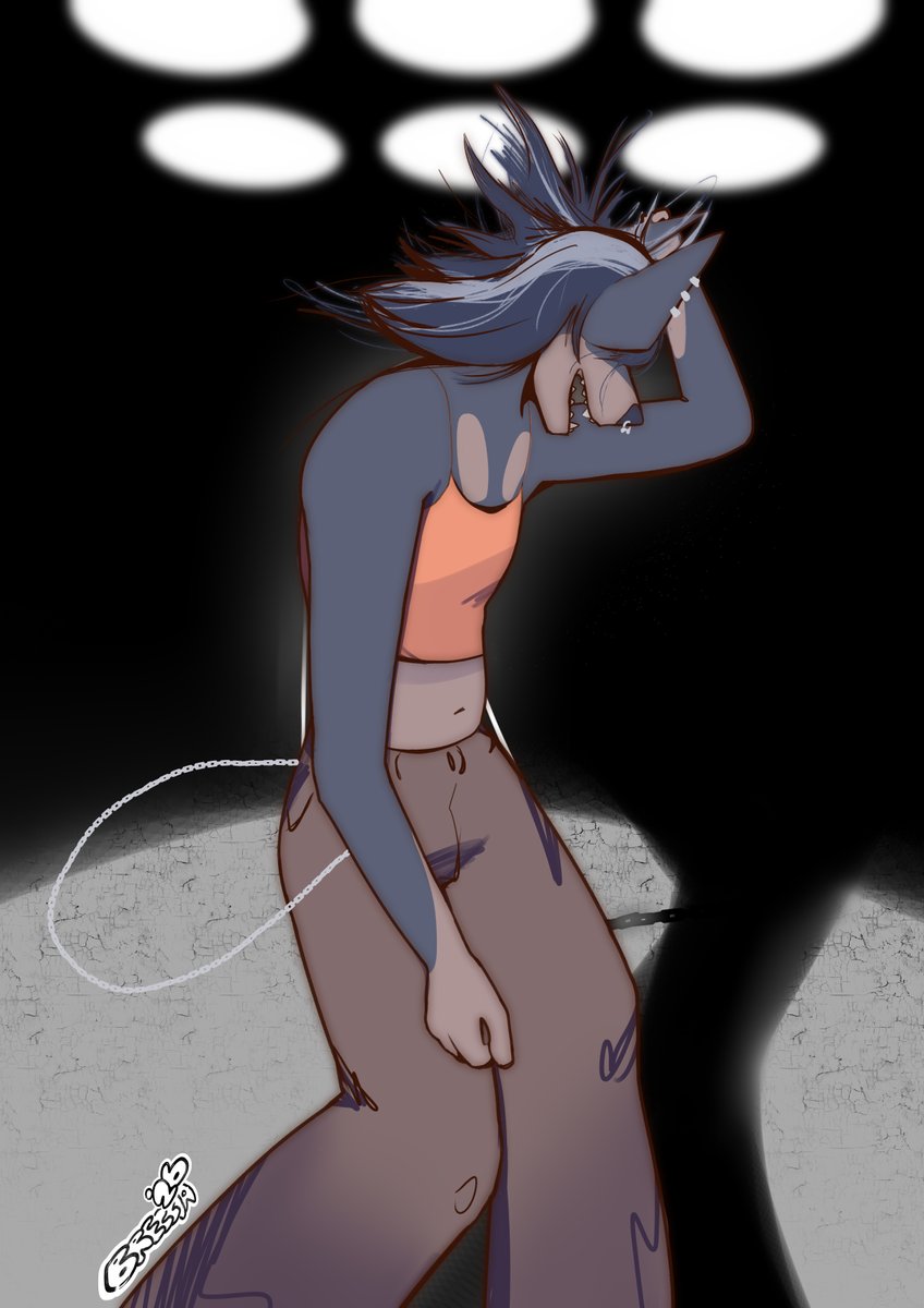 breccia_woof's tweet photo. birthday gift for oomfsicle @Skunkhotel and their doggie https://t.co/Ksz78qehXY