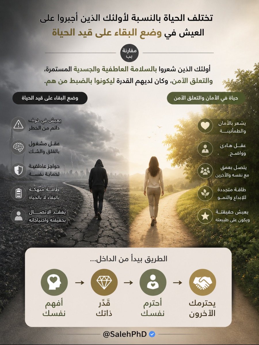 SalehPhd's tweet photo. #خواطر_نفسية 
#العلاقات_الزوجية 
لا تجعل حياتك مرهونة بسعادة غيرك:) https://t.co/iWp0YagiCX